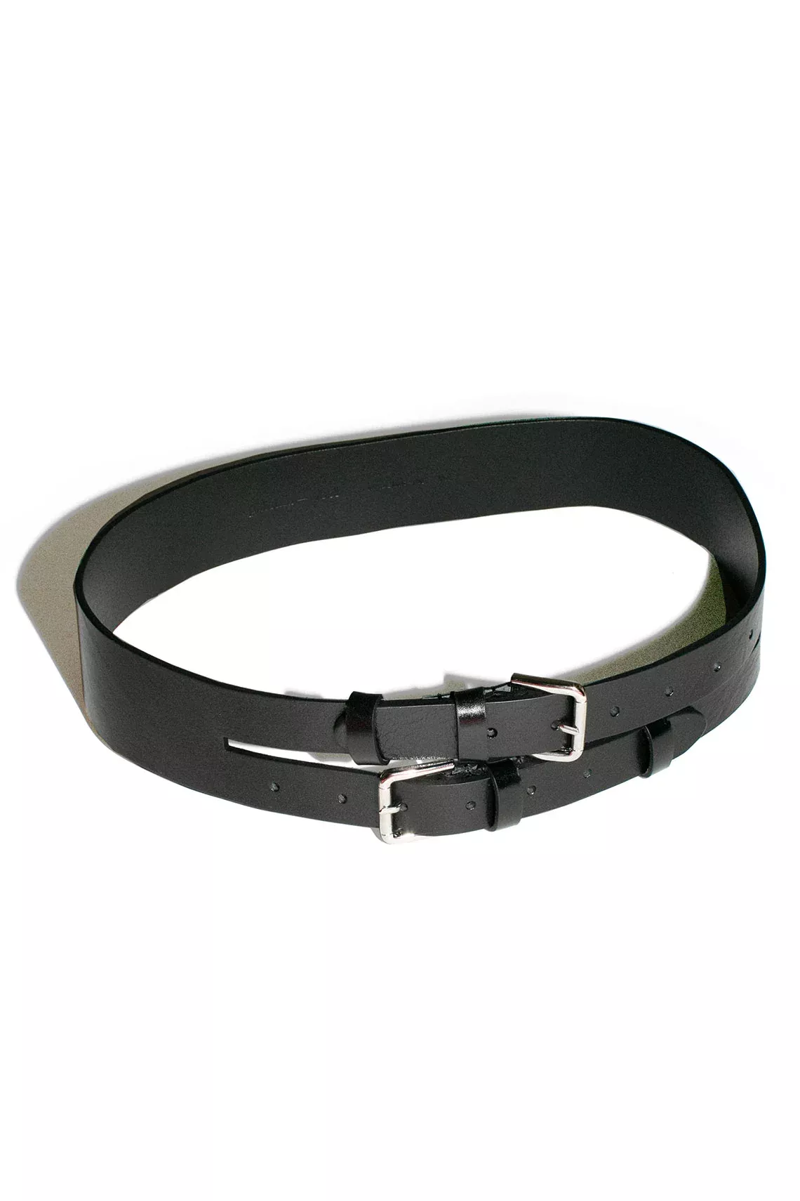 Black Leather Penelope II Belt