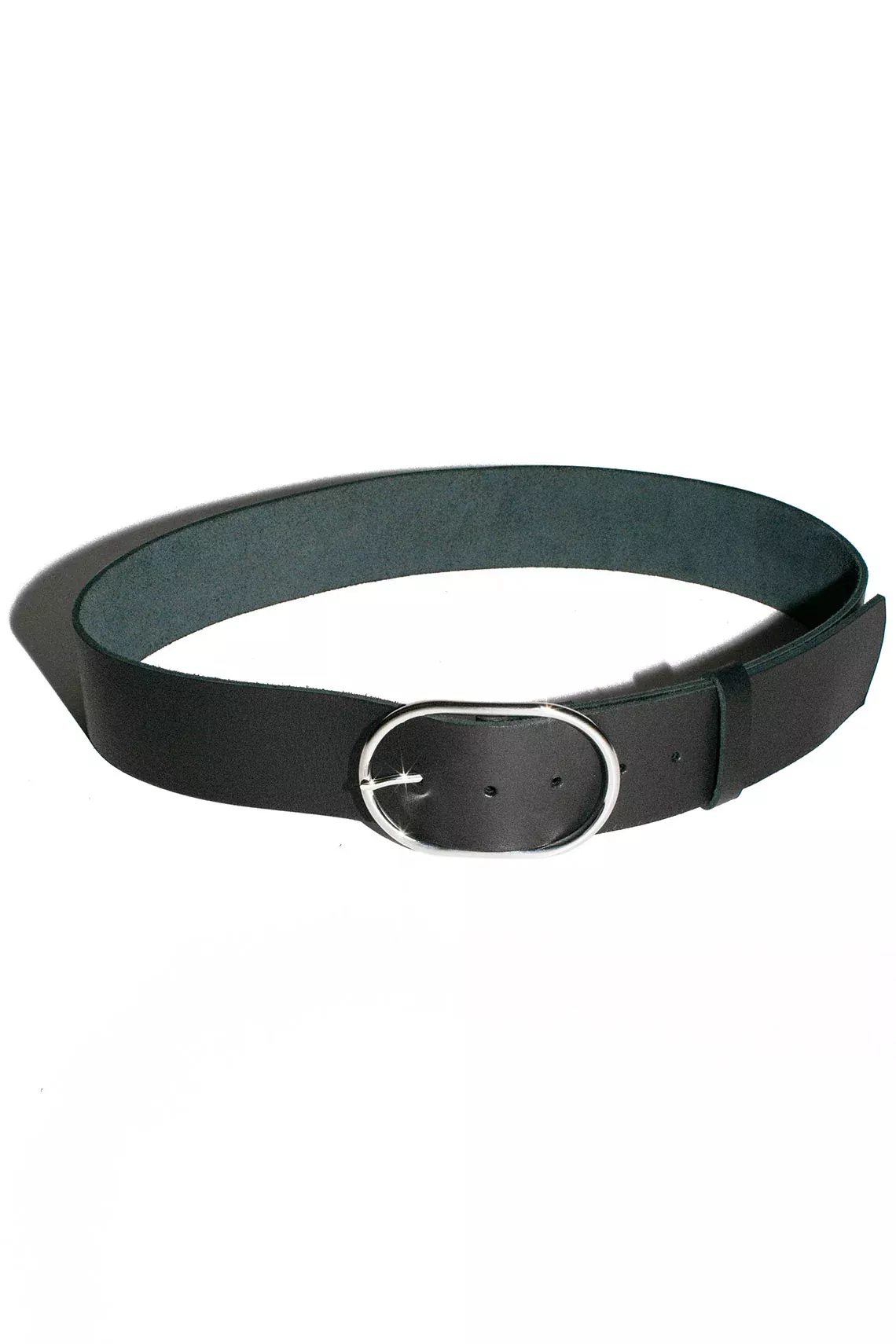 Black Leather Victory Belt