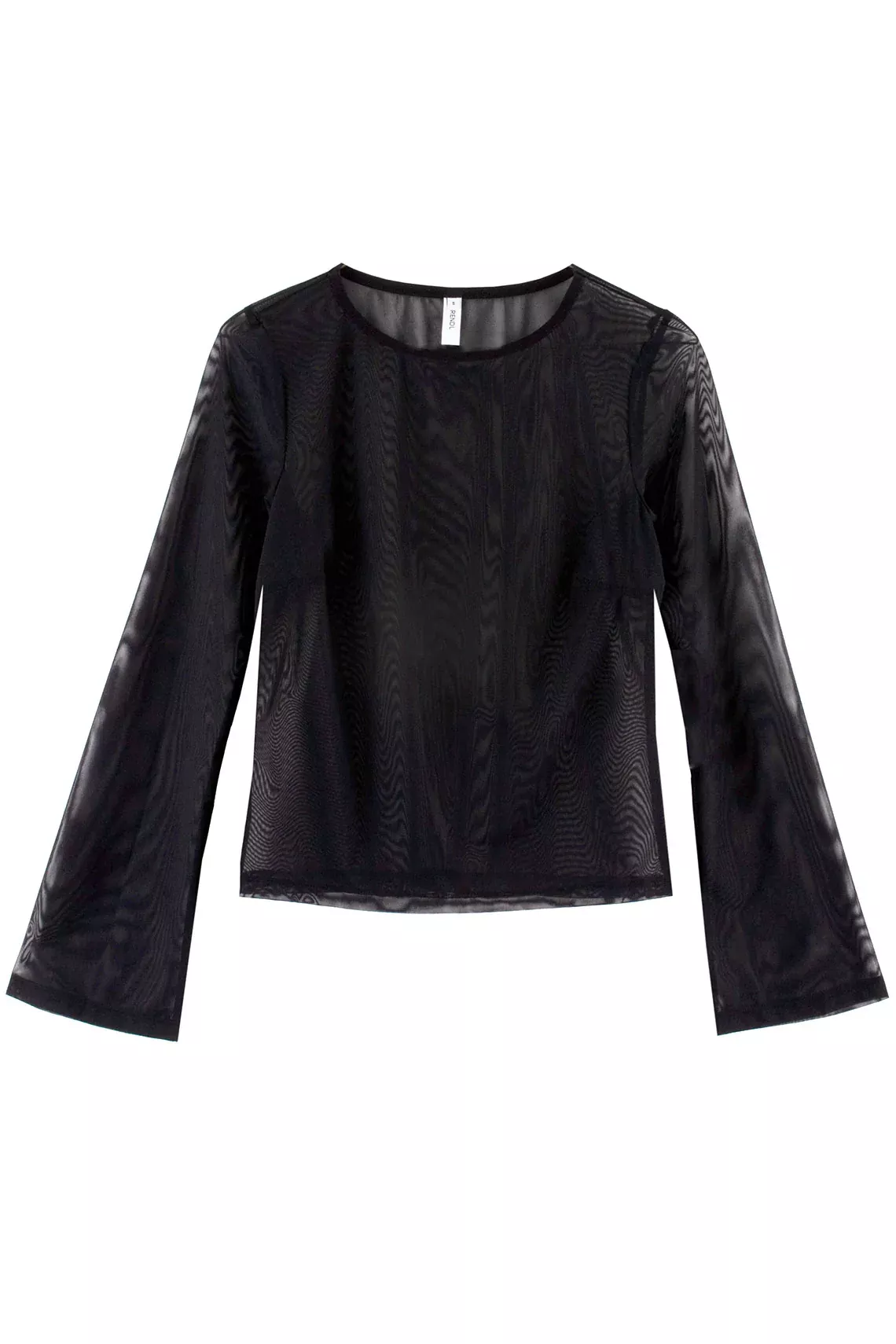 Black Mesh Longsleeve