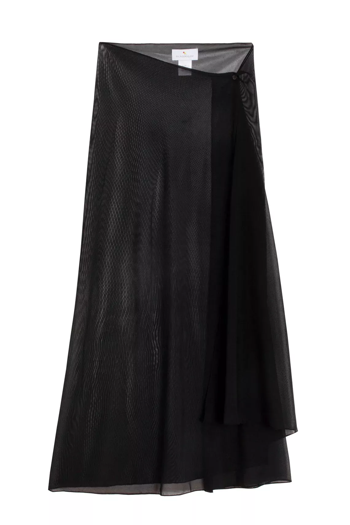 Black Mesh Skirt