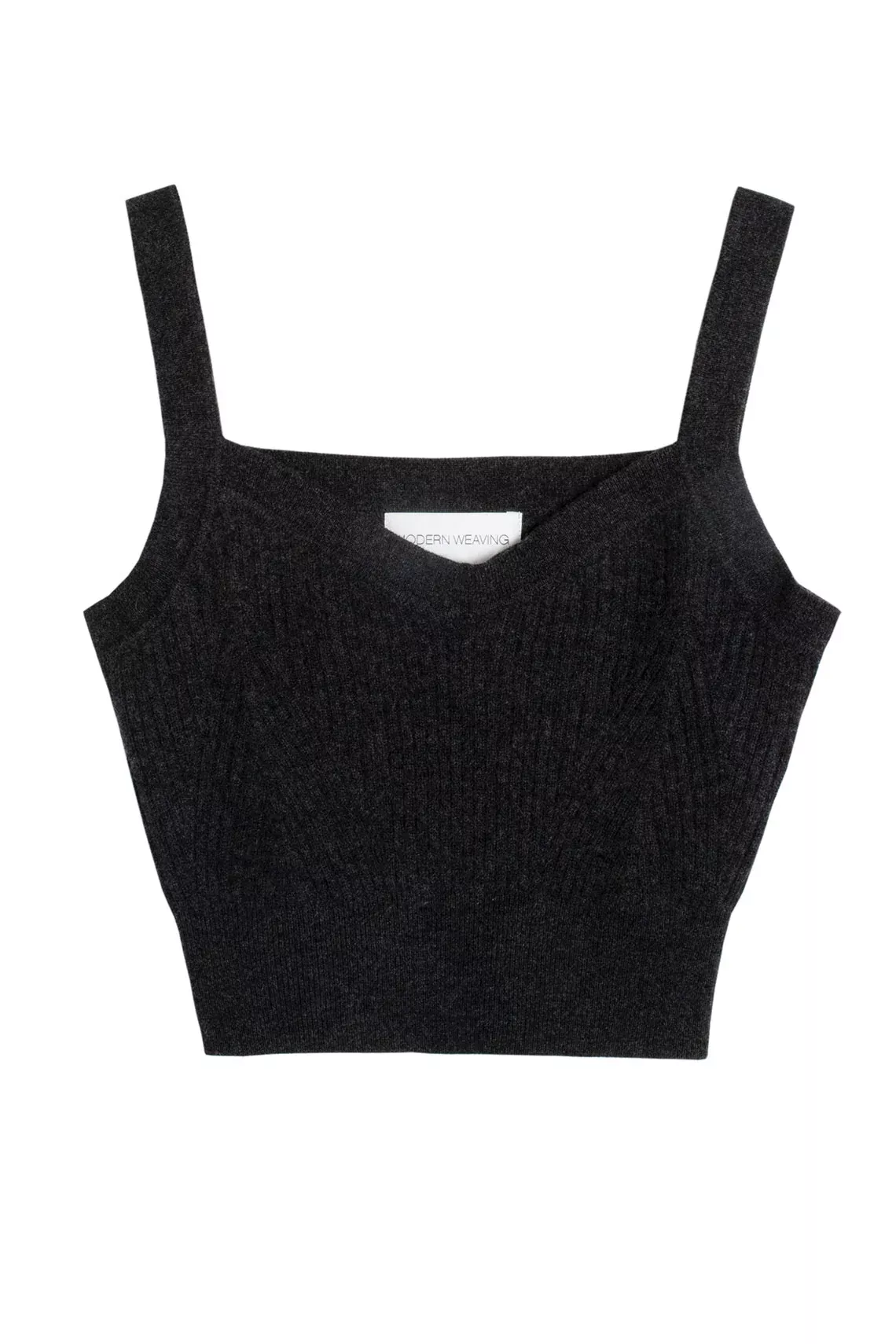 Black Mongolian Cashmere Bralette