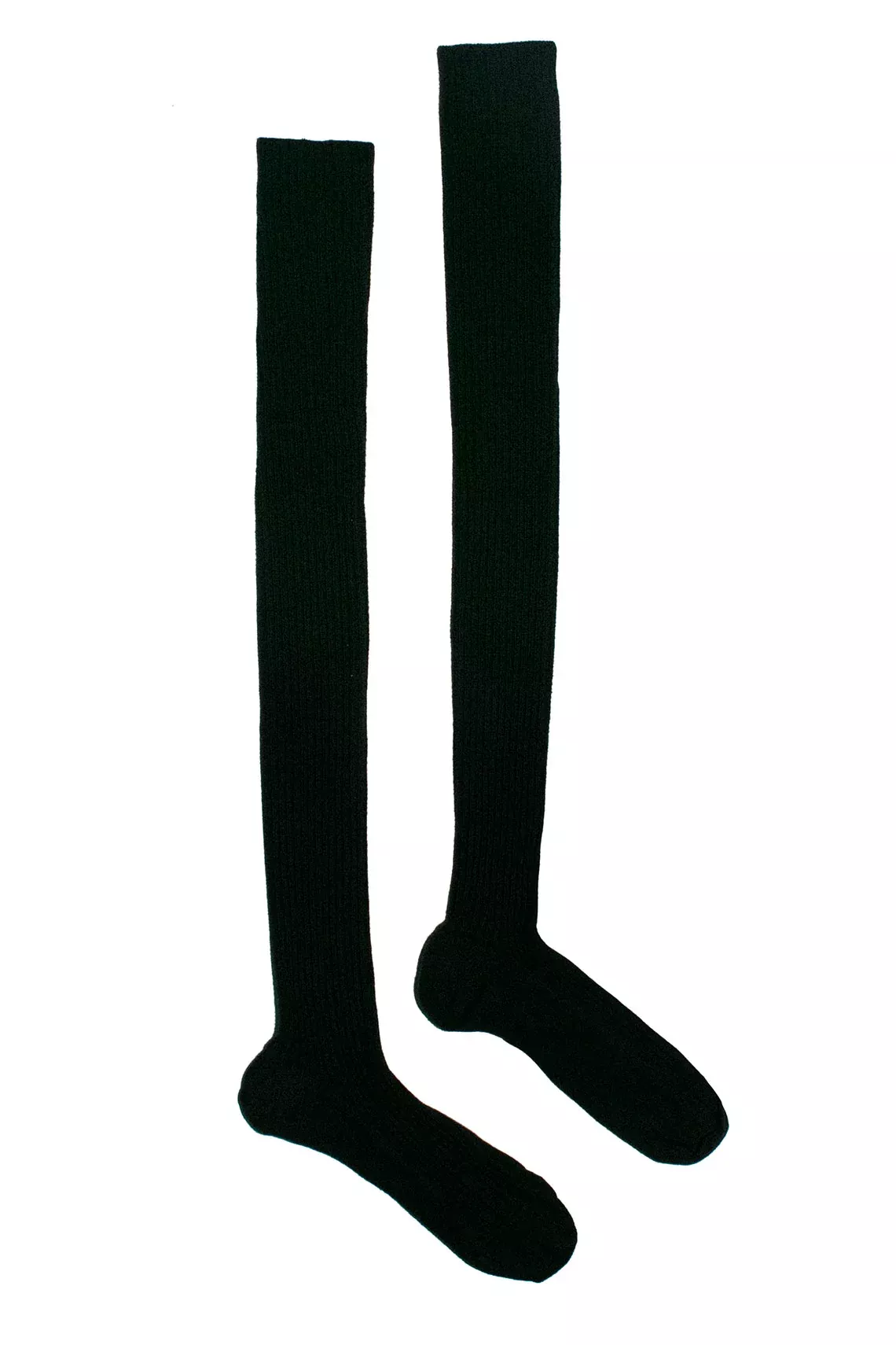 Black Overknee Socks