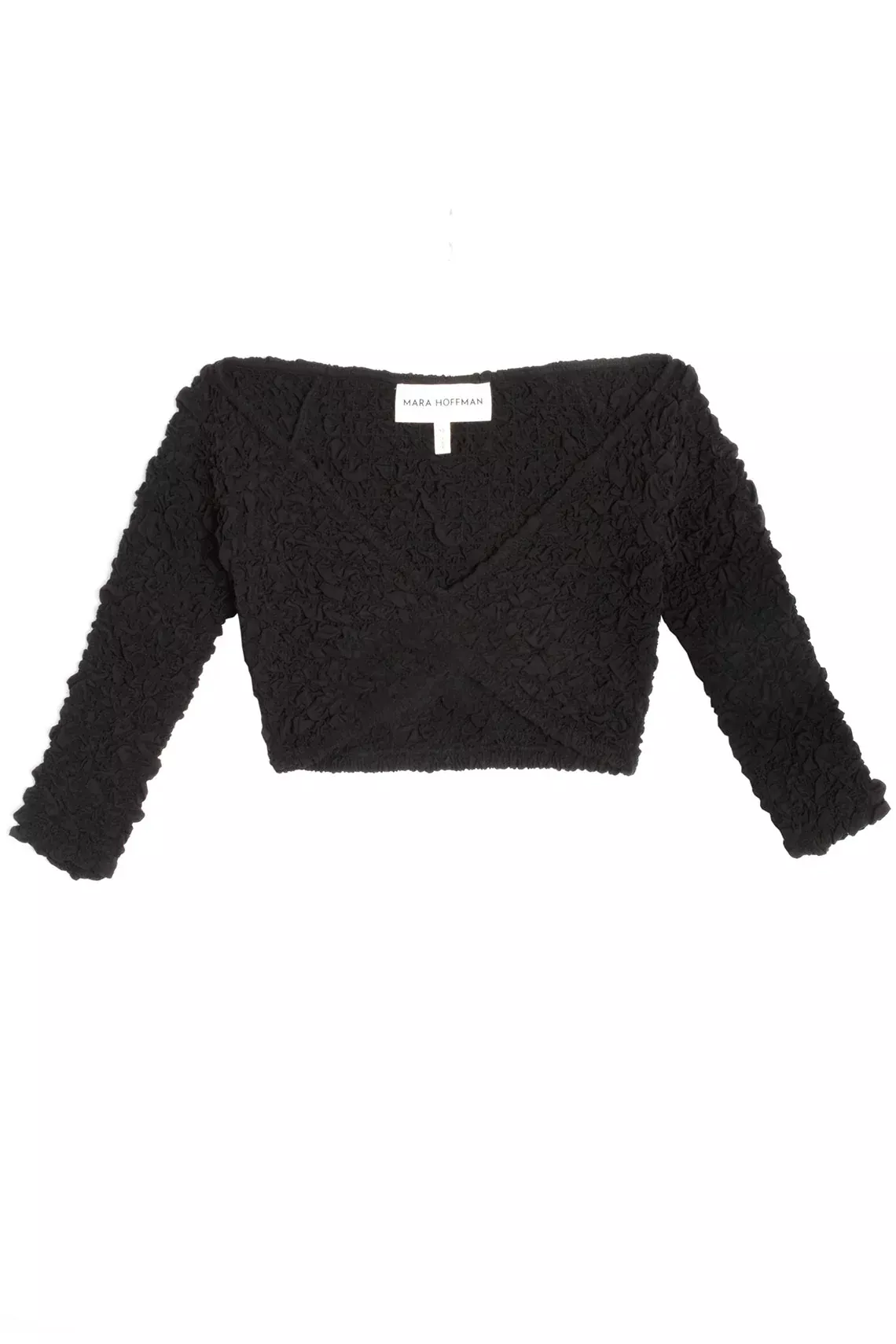 Black Popcorn Aja Top