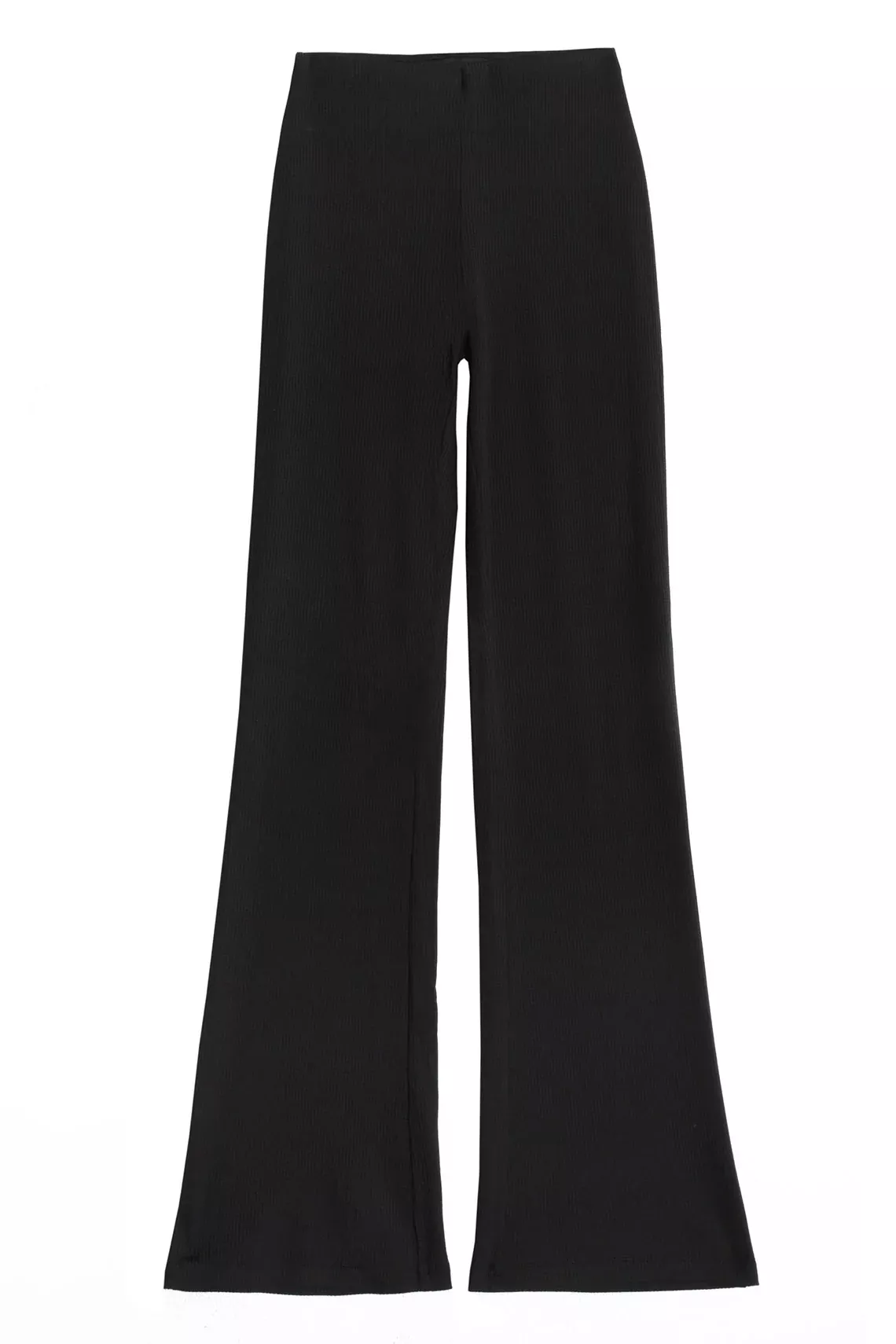 Black Rib Pant