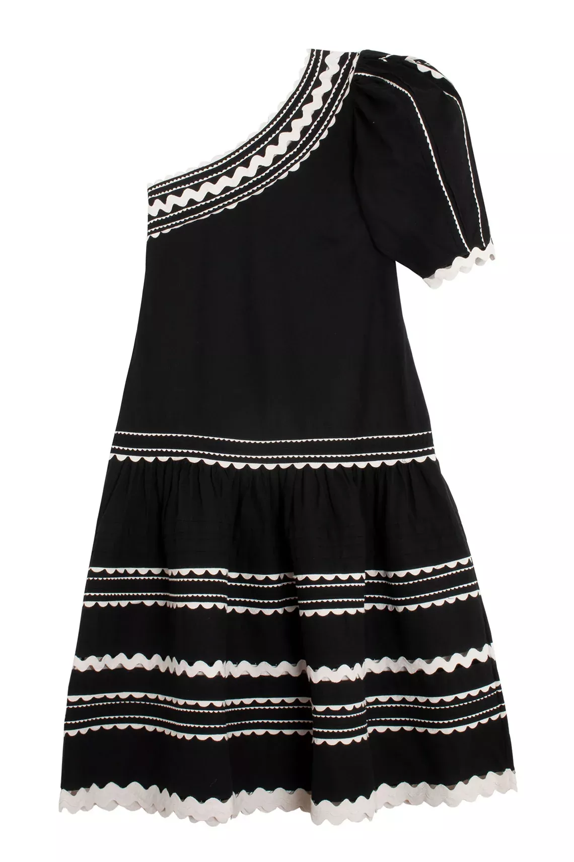 Black Ric Rac Ryleigh Dress