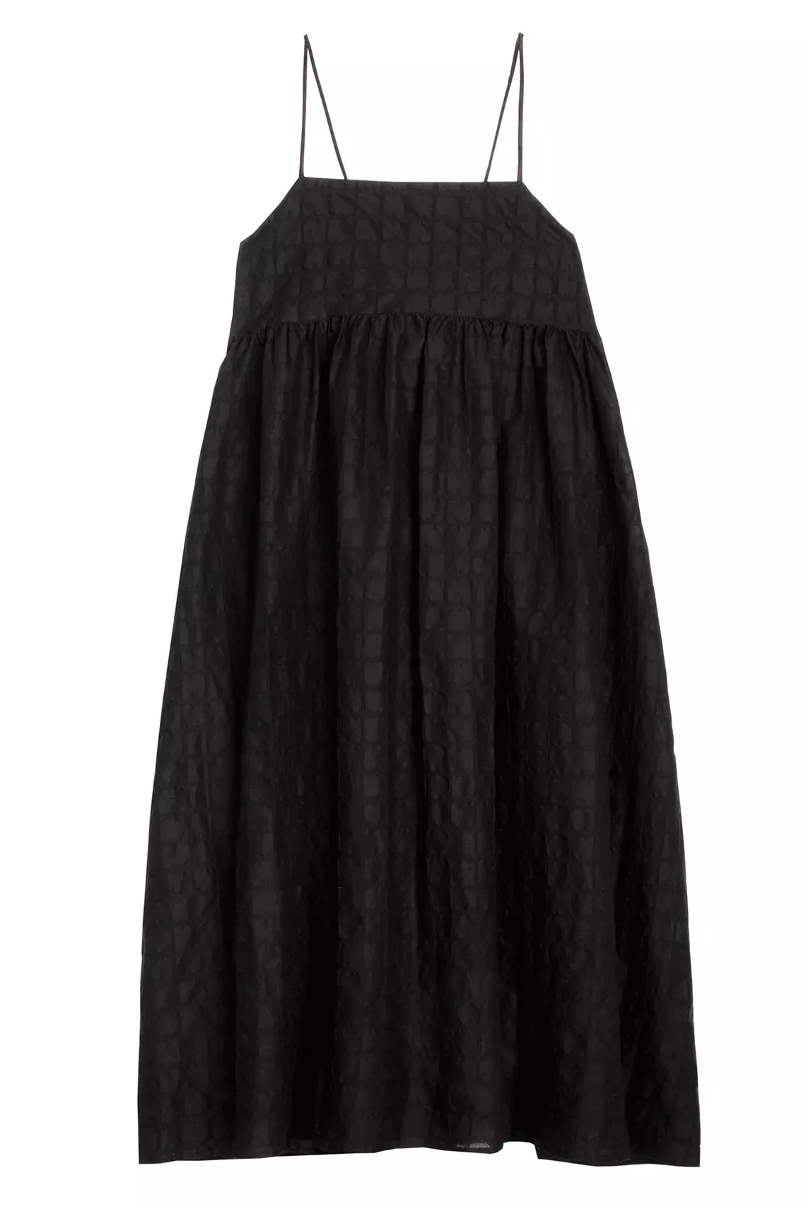 Black Ripple Dress