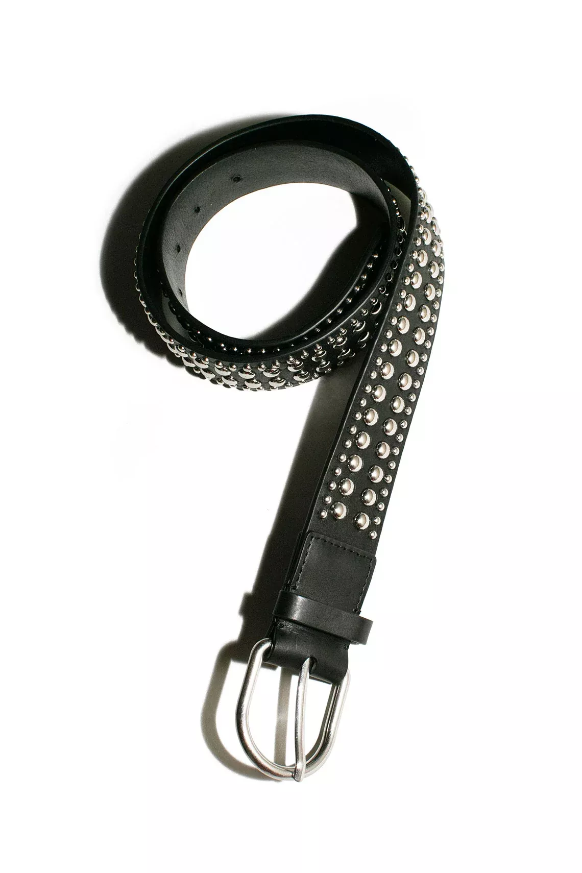 Black Studded Isaac Belt