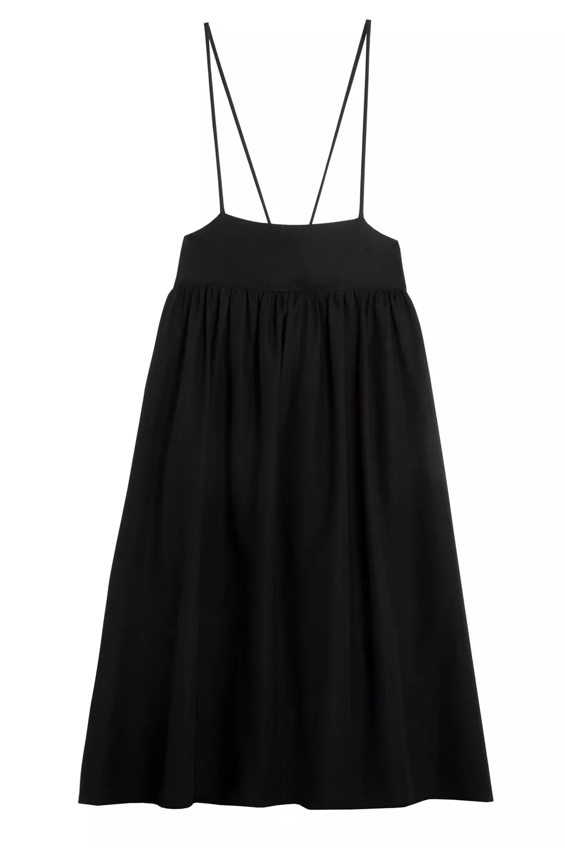 Black Suspender Dress