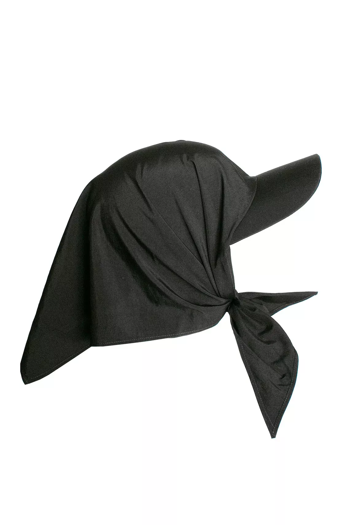 Black Swim Brim Hat