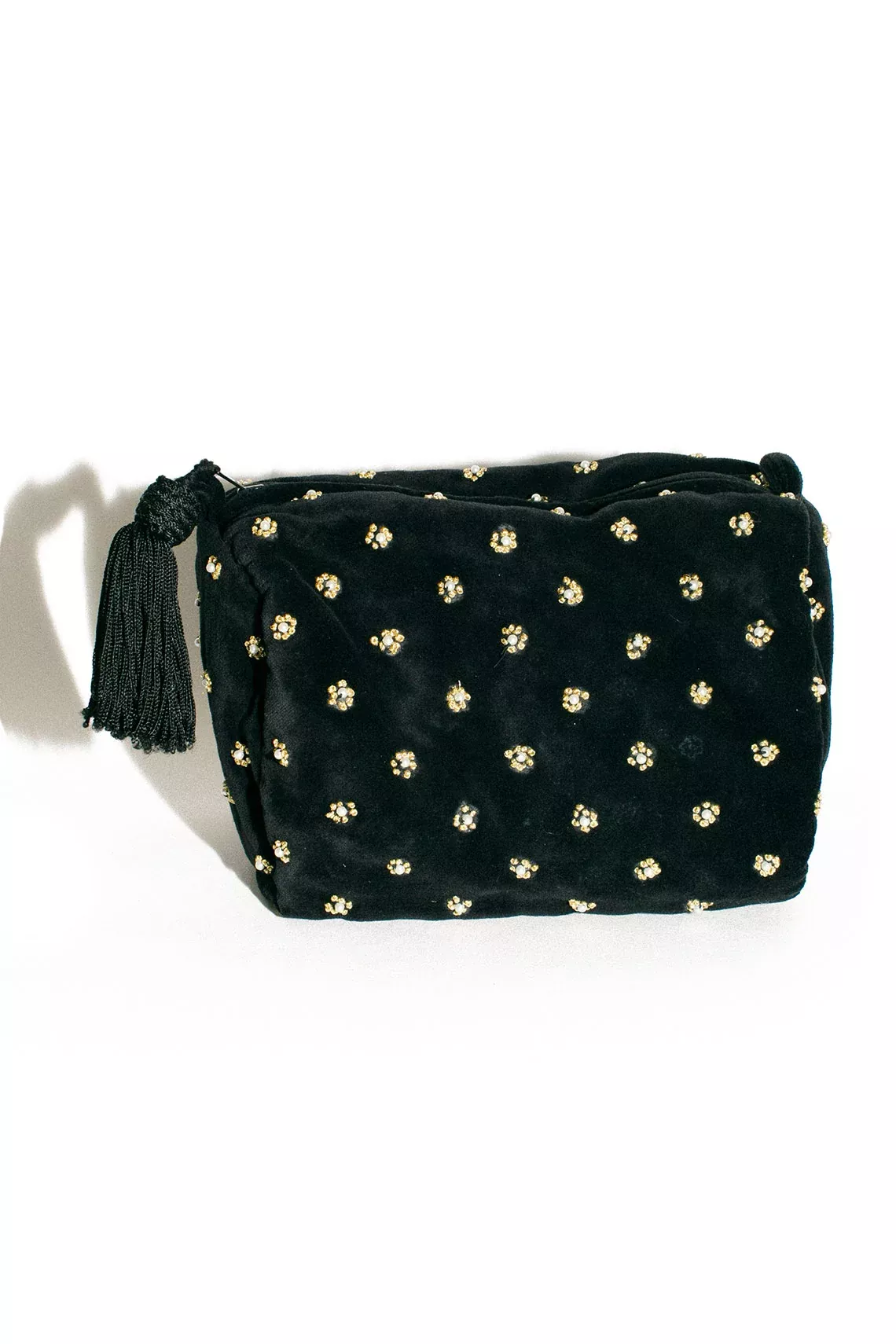 Black Velvet Venezia Cosmetic Bag
