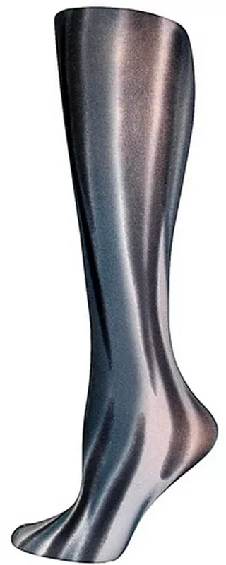 Black Vertical Swope Trouser Socks