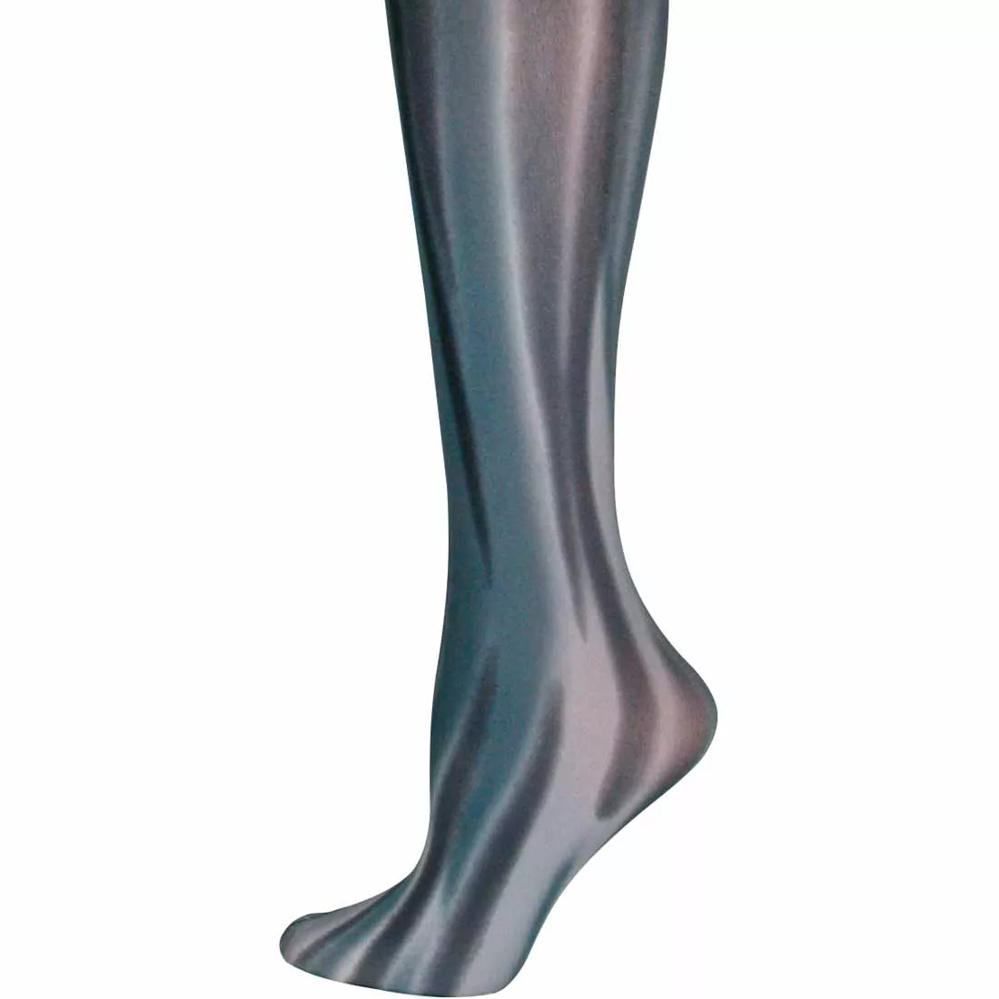 Black Vertical SwopeAdult Tights