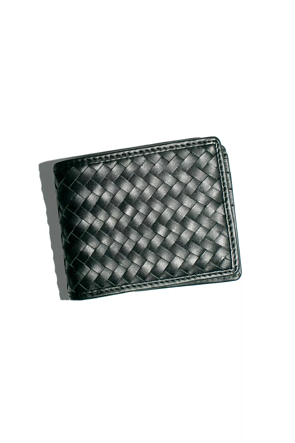 Black Woven Otis Wallet