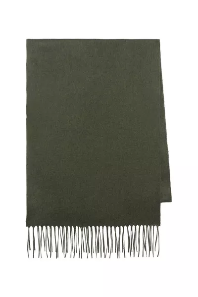 Blaine Scarf in Deep Olive Brushed Cashmere Silk
