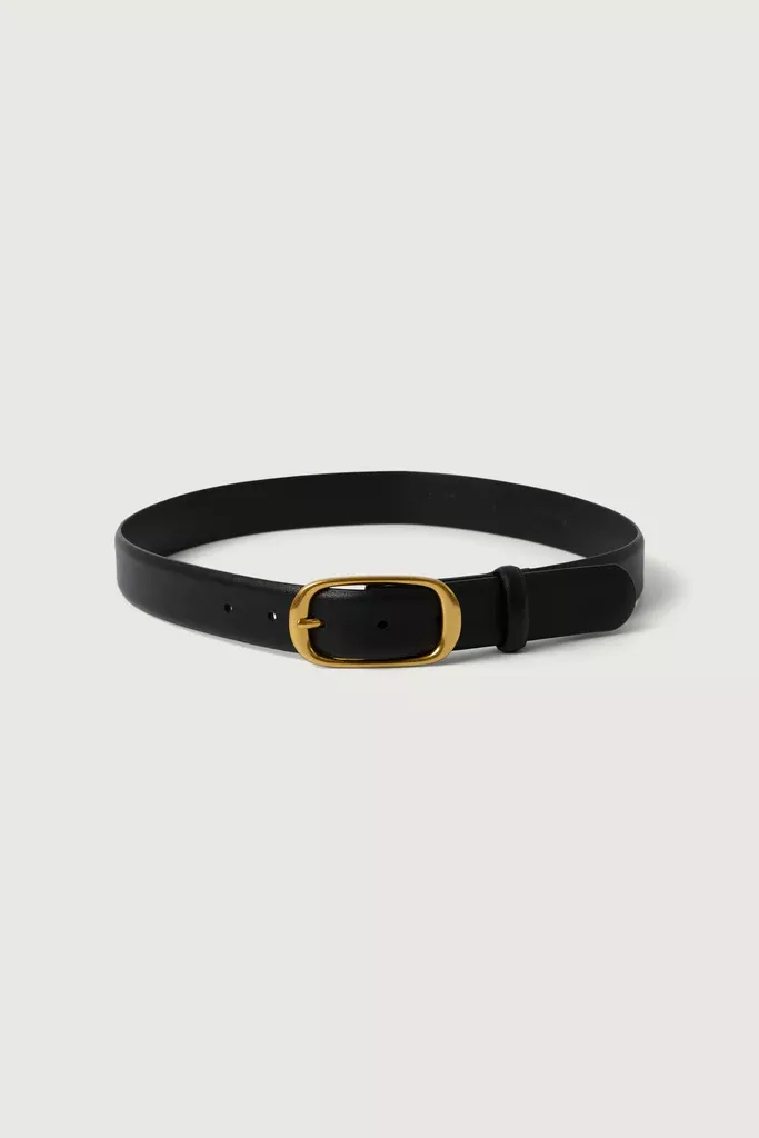 BLAKE OVAL LEATHER BELT