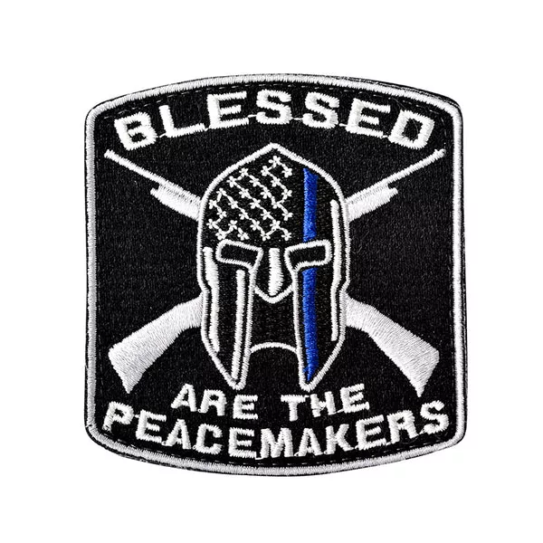 Blessed Are The Peacemakers Patch, Hook-And-Loop