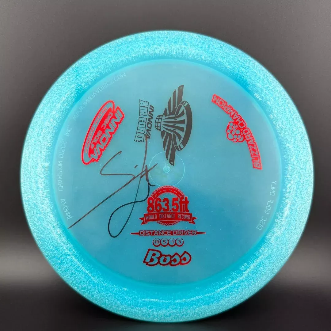 Blizzard Champion Boss (Penned) *Signed* - Simon Lizotte - Air Force