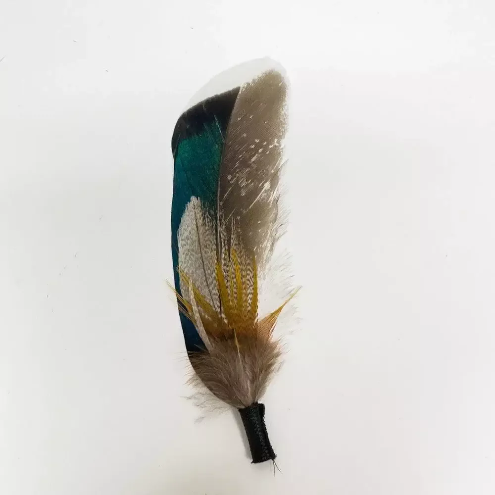 Blue - Hat Feather