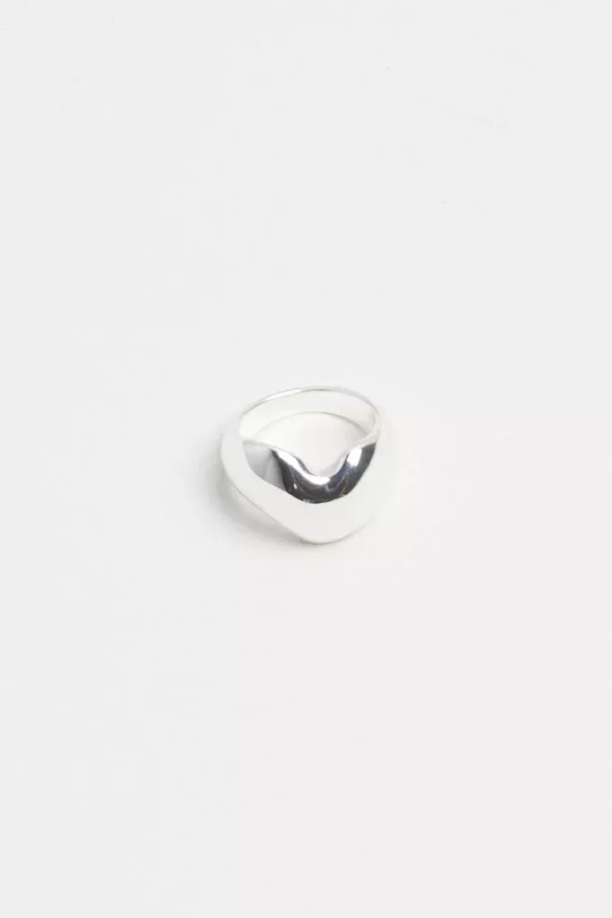 BOLD ABSTRACT DOME RING