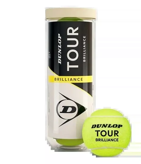 Bote de BallsDunlop Tour Brilliance Tenis