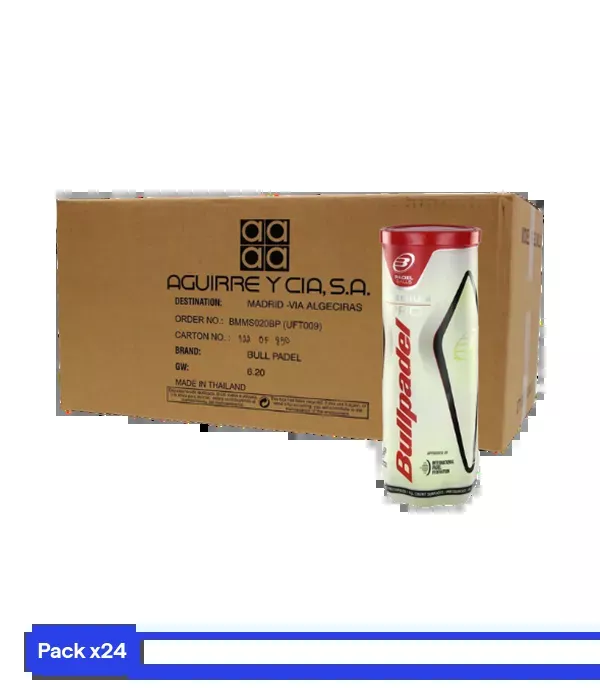 Box BallsBullpadel Premium Pro (Pack x24)
