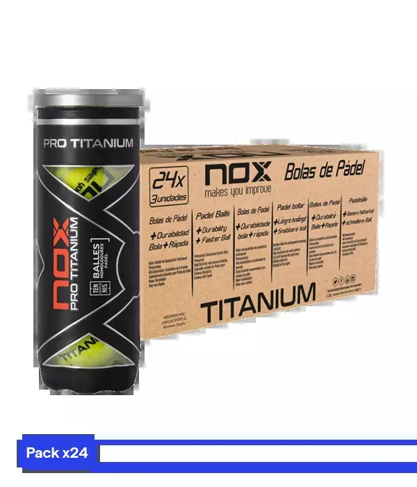 Box BallsNOX Pro Titanium (Pack x24)