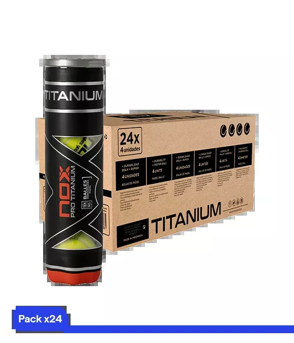 Box BallsNOX Pro Titanium (x4)(Pack x24)