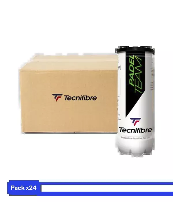 Box BallsTecnifibre Padel Team (Pack x24)
