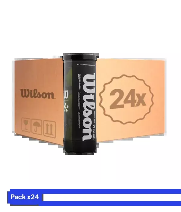 Box BallsWilson Padel Premier (Pack x24)