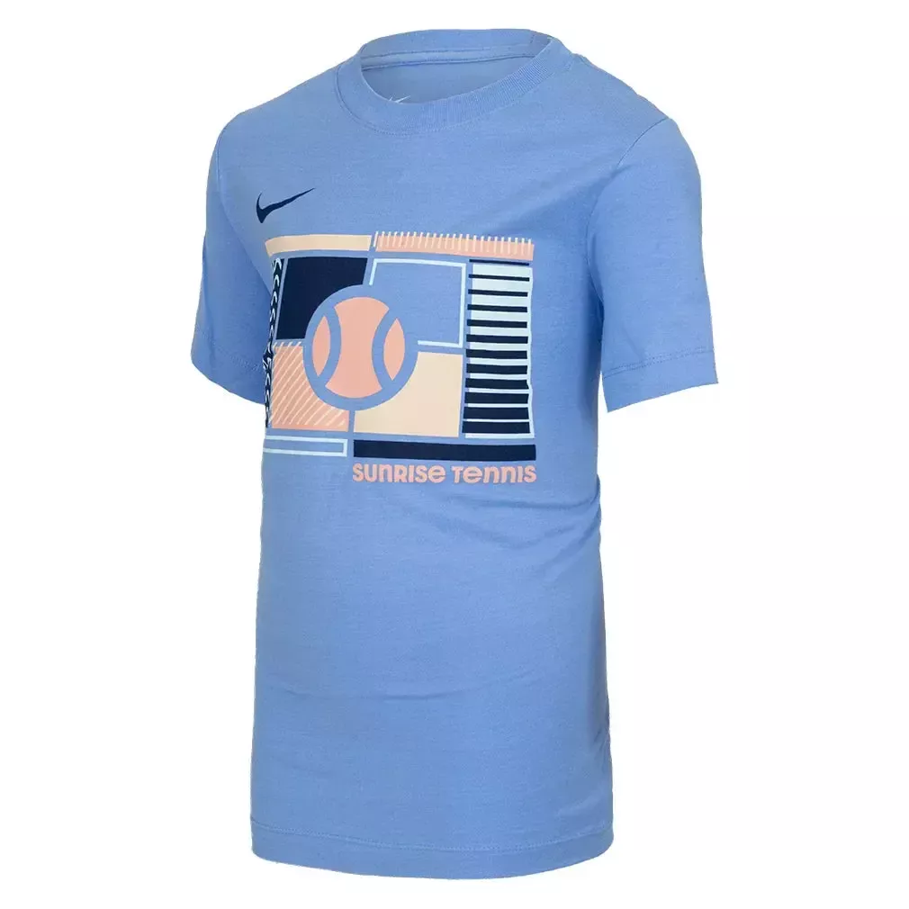 Boys' Cotton Short Sleeve Tennis Tee