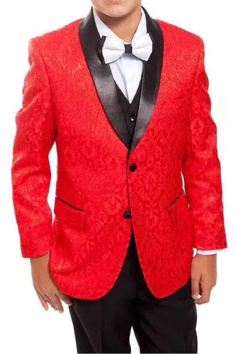 Boys Tuxedo + Boys Red ~ Red Suit