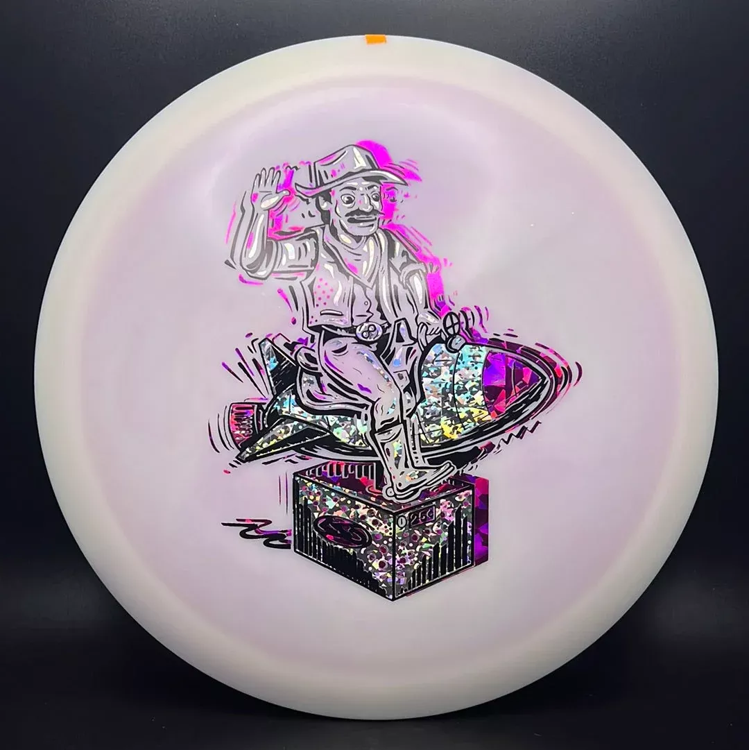 Bravo Guadalupe - "Ride Em Rocket Cowboy" Triple Foil