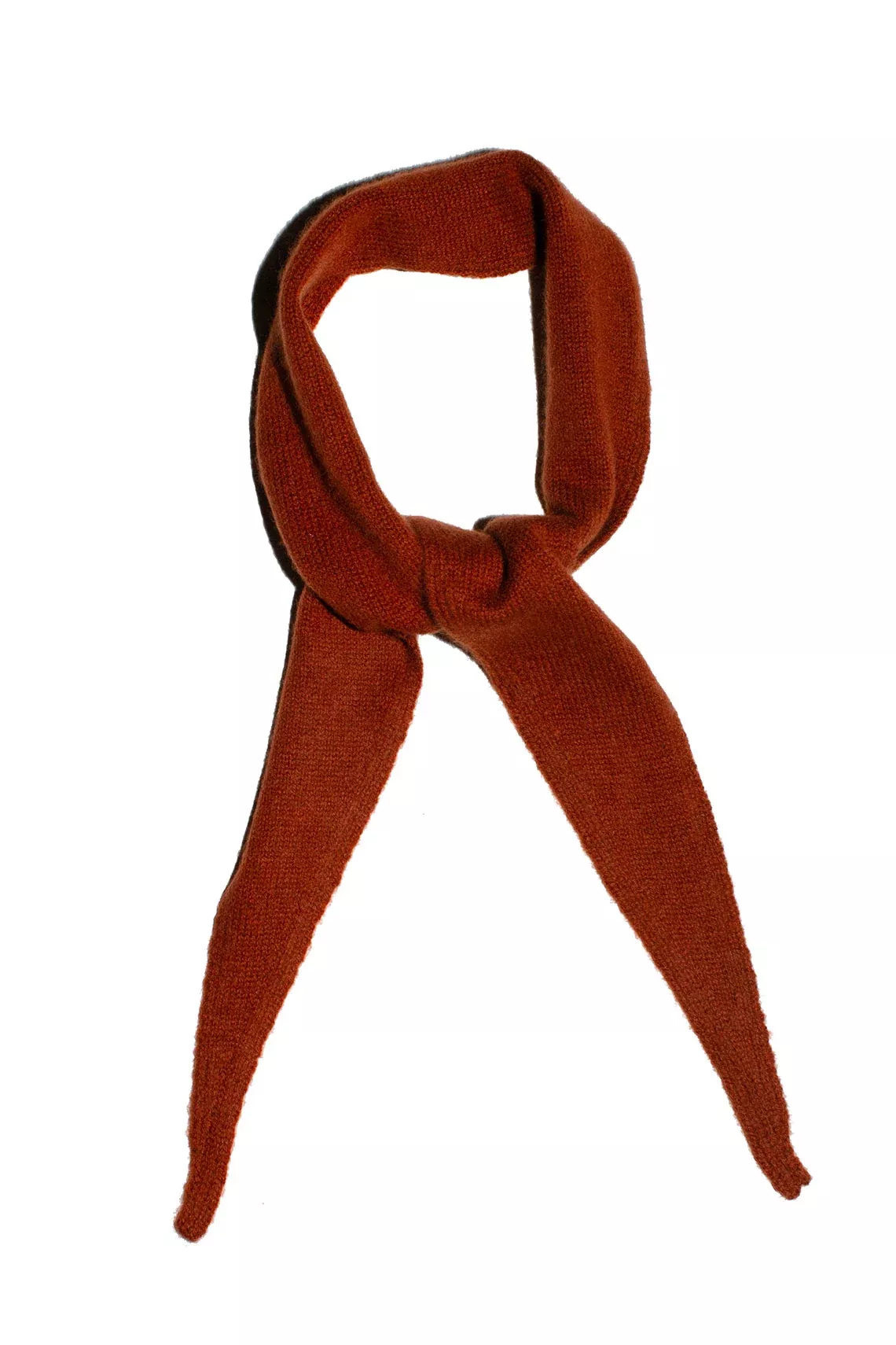 Brick Cashmere Mini Scarf