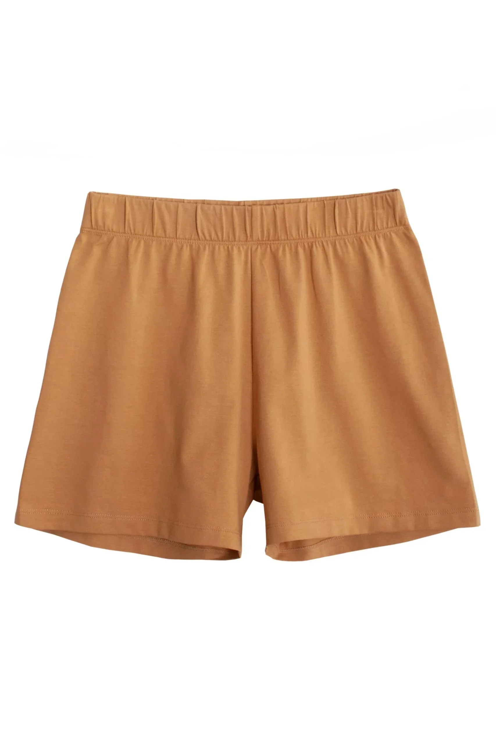 Brown Bob Knit Short