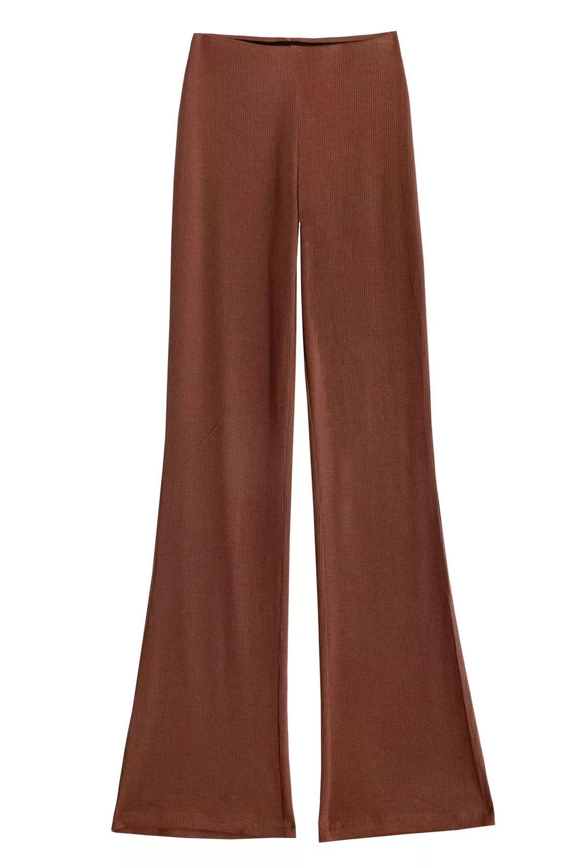 Brown Rib Pants