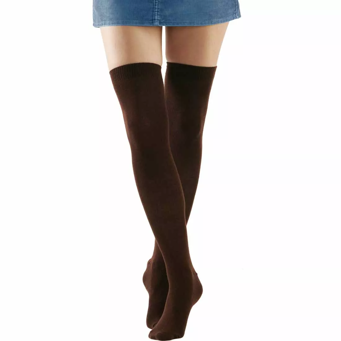 Brown Thigh Highs