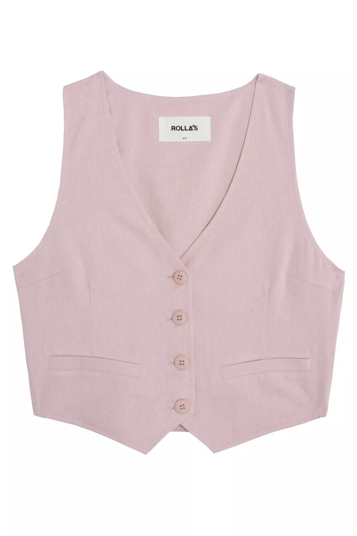 Brulee Linen Dallas Vest