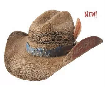 Bullhide Bucking Chute Straw Cowboy Hat Style 5030