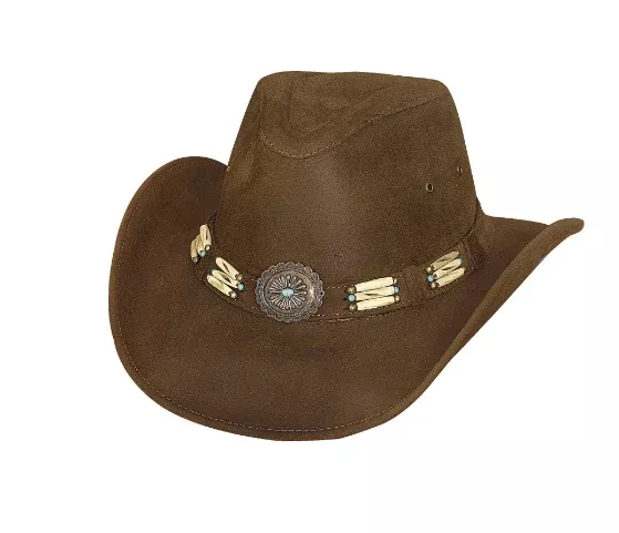 Bullhide Ladies Leather Hat Apalachee Style 4072BZ