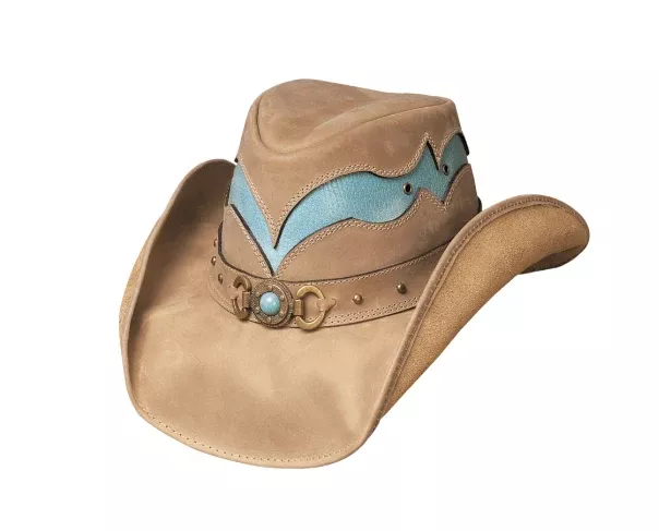 Bullhide Ladies Leather Hat Cascade Range Style 4018CT
