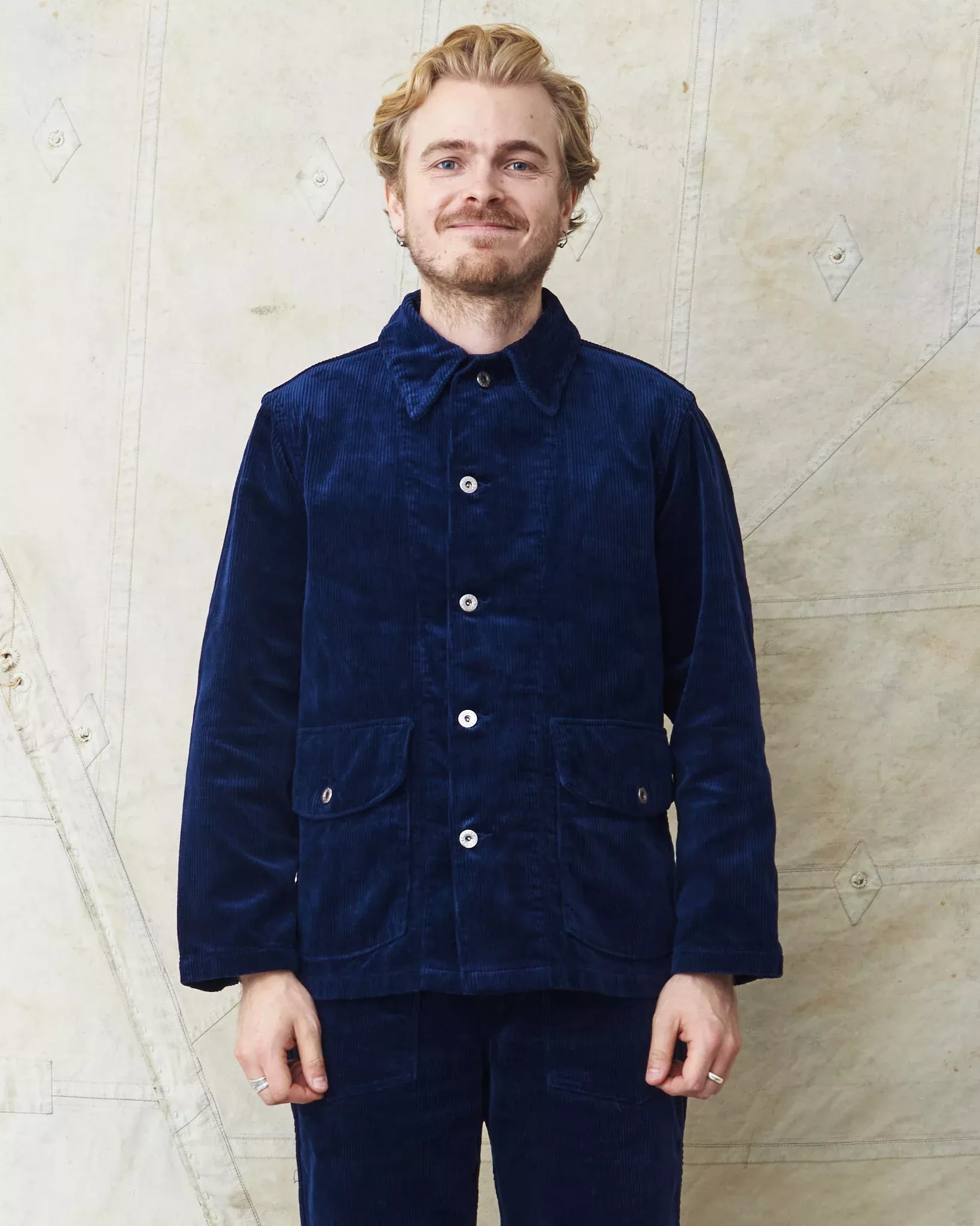 Buzz Rickson's Aviation Associates U.S. Army Working Jacket Corduroy Navy