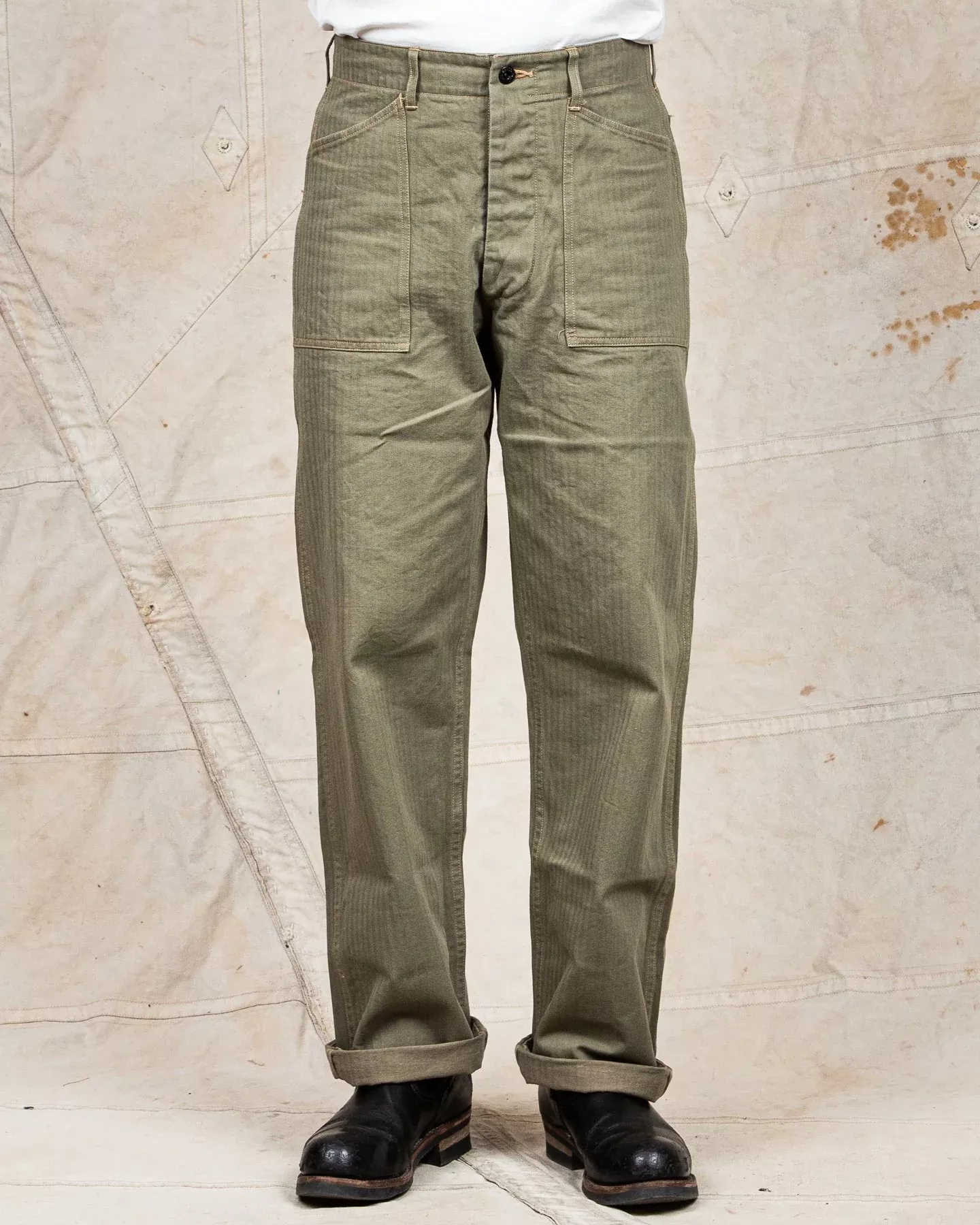 Buzz Rickson's HBT Twill USMC Pants Early Spec