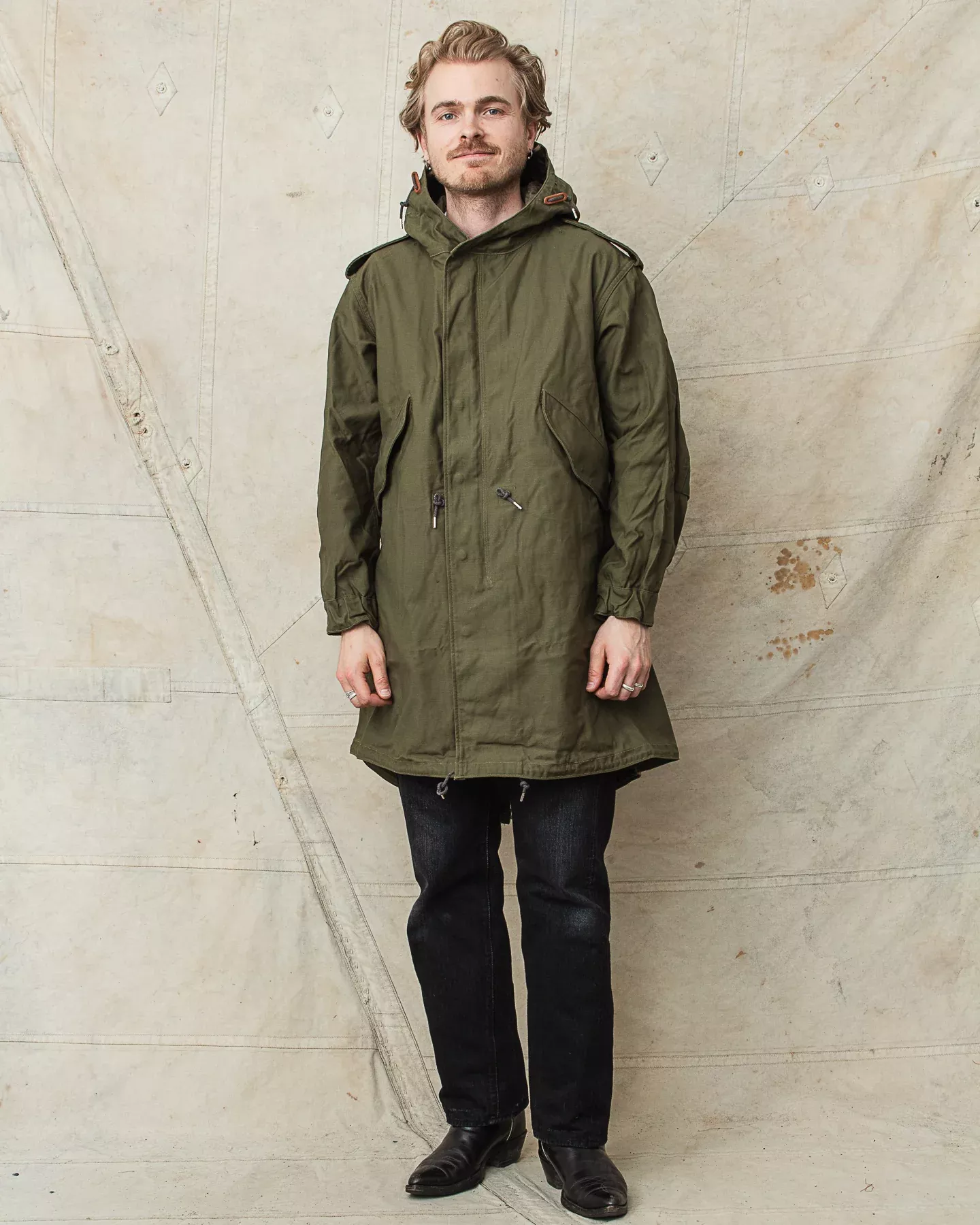 Buzz Rickson's M-51 Fish Tail Parka Olive BR12266