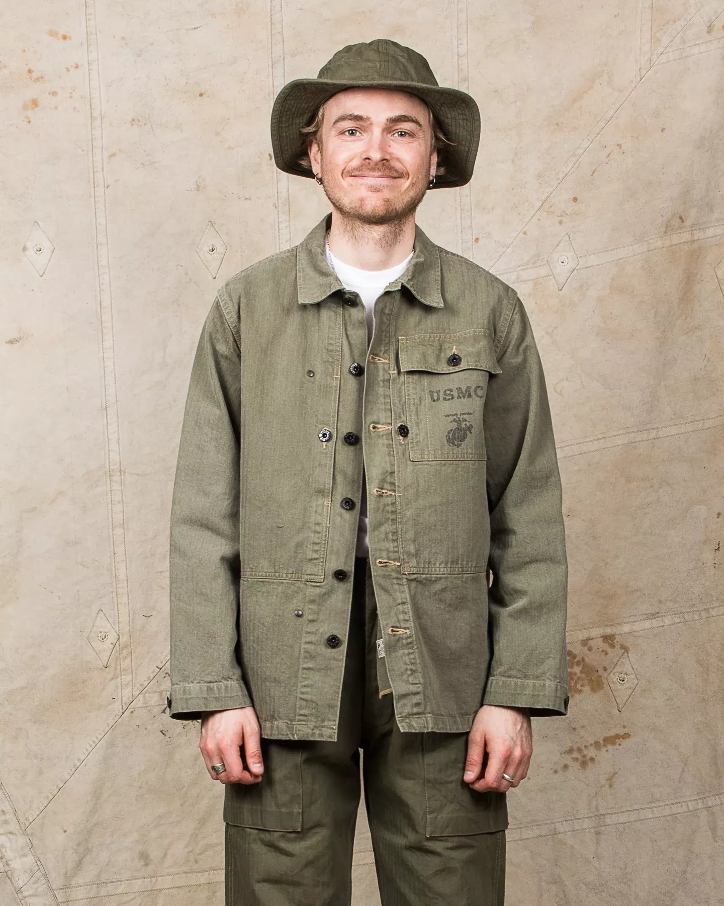 Buzz Rickson's USMC P-44 HBT Jacket BR15123