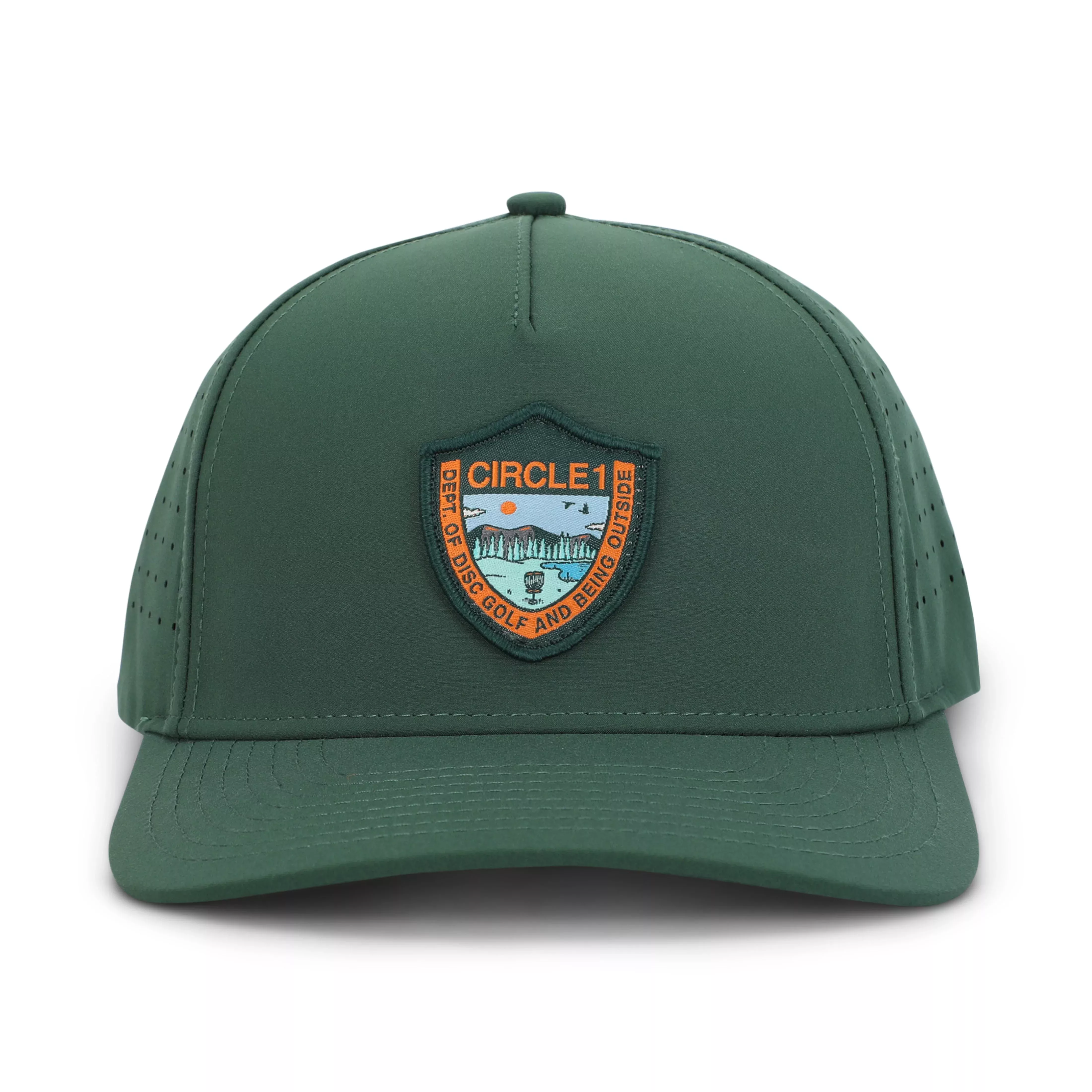 C1 Perforated+ Patch Hat - "Dept. of Disc"