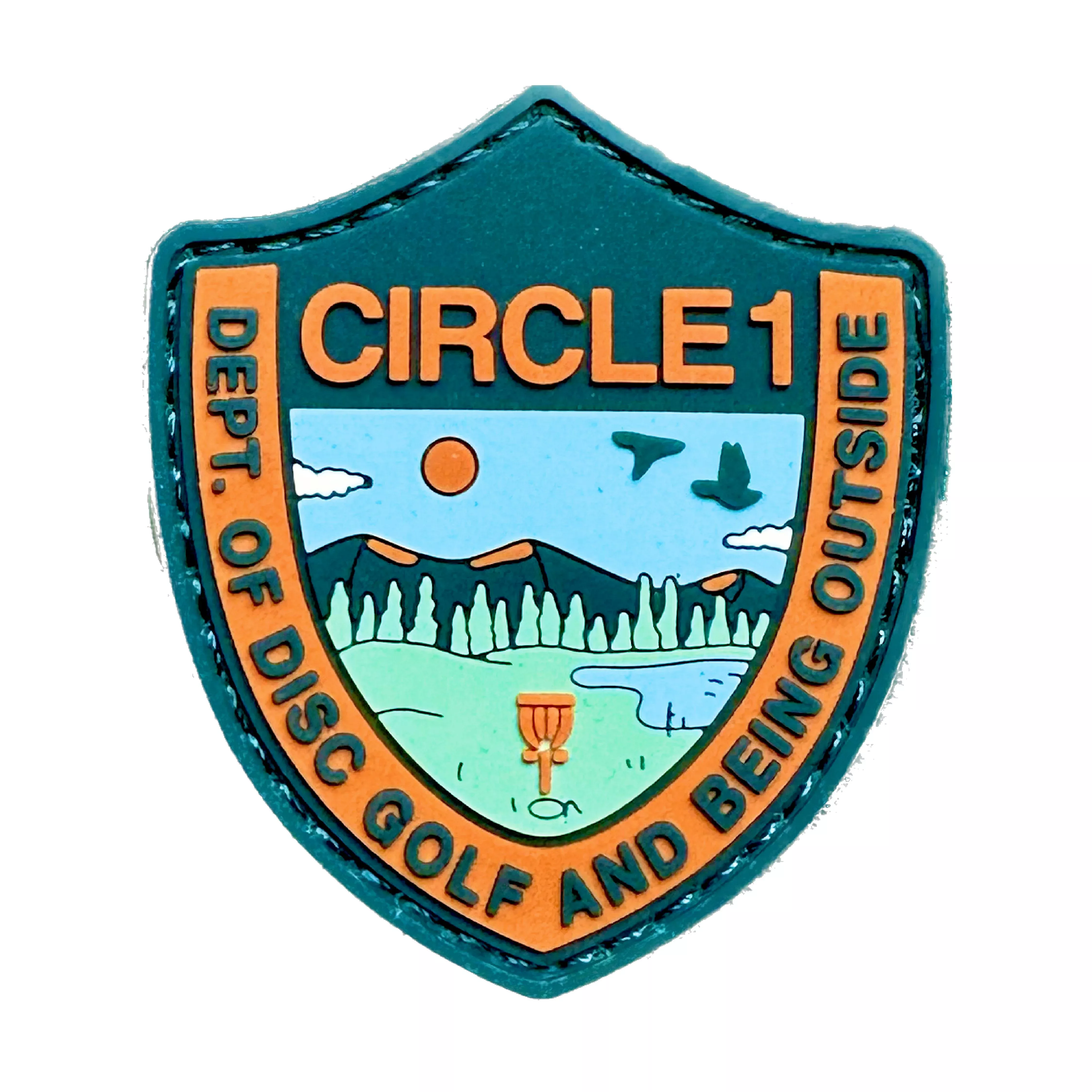 C1 Velcro PVC Patch - Dept. of Disc