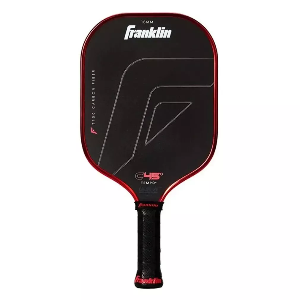 C45 Tempo 14mm Pickleball Paddle Red