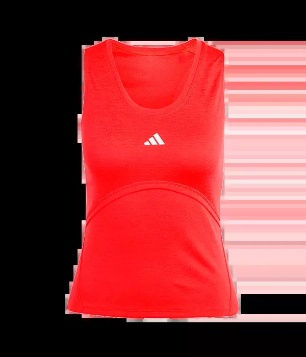 Camiseta Adidas Tenis Pro Climacool Mujer Rojo 2025