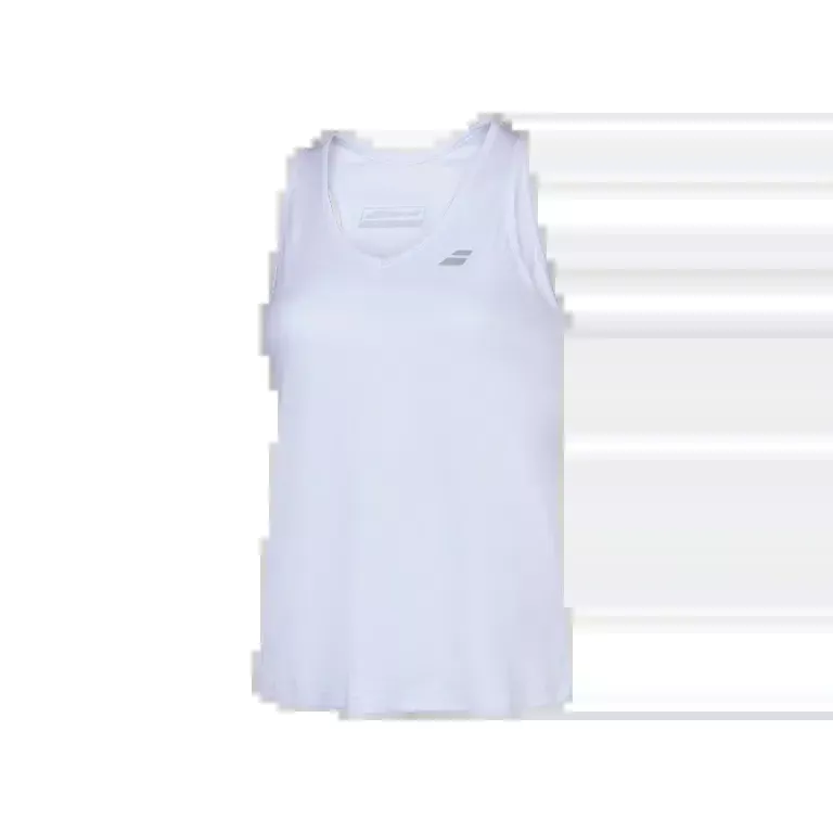 Camiseta Babolat Play Tank Top Mujer Blanco
