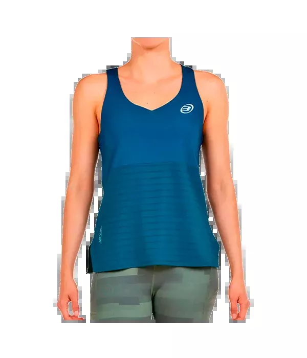 Camiseta Bullpadel Oza Mujer Azul